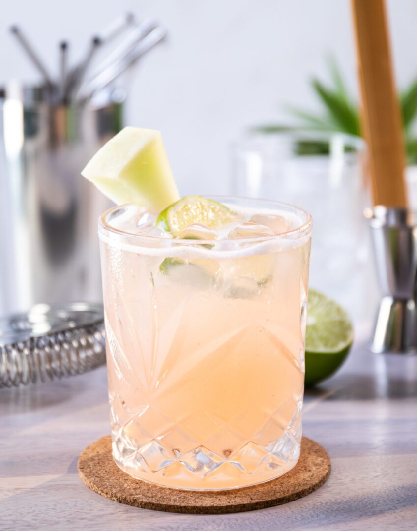 Recette cocktail Le pôle nord fait avec le dry gin Noroi