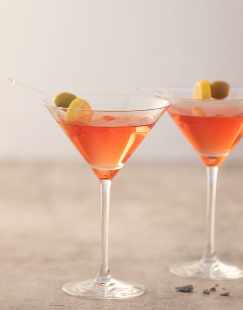 Recette cocktail d'un martini au dry gin Noroi