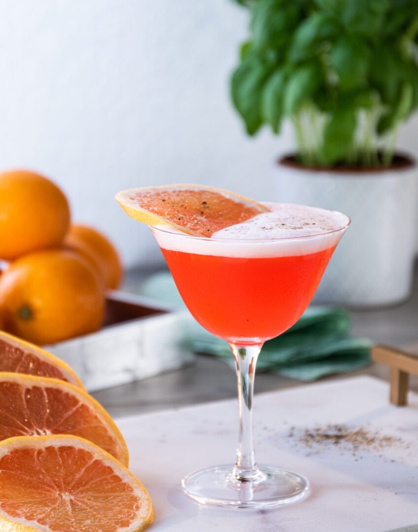 Recette cocktail sans alcool Antoinette, fait avec l'Esprit d'Italie Noroi