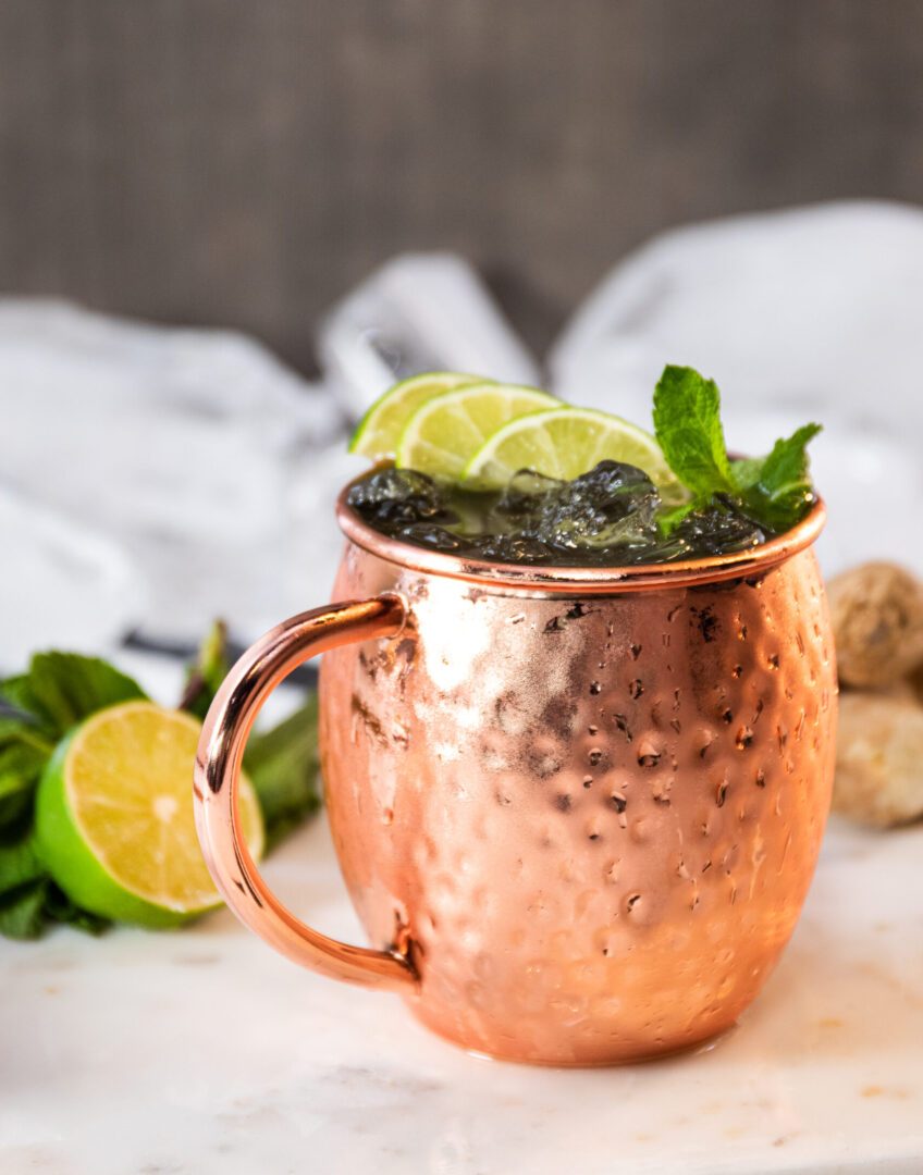 Recette cocktail Le king mule aux saveurs mentholé et fraîche