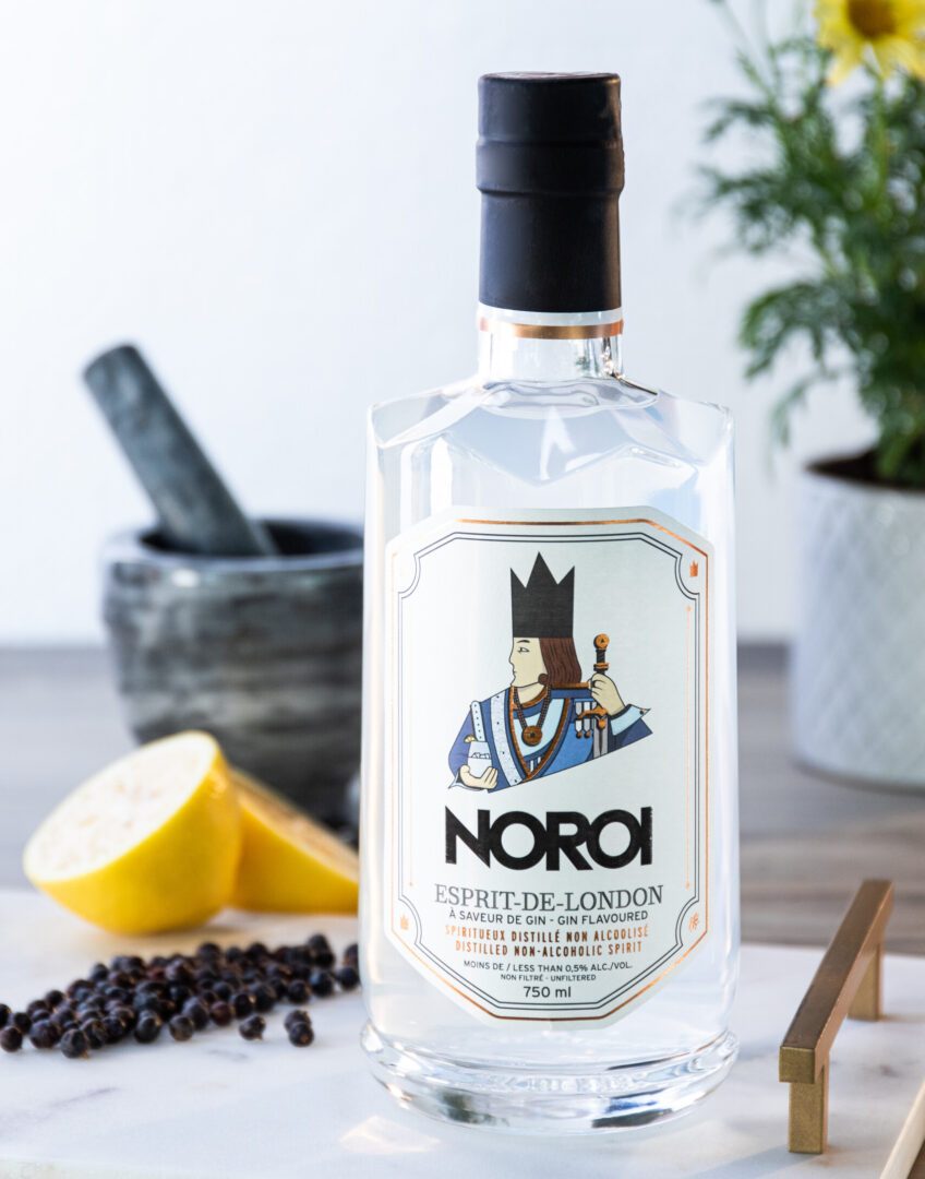 Spiritueux Esprit de London, Gin sans alcool Noroi