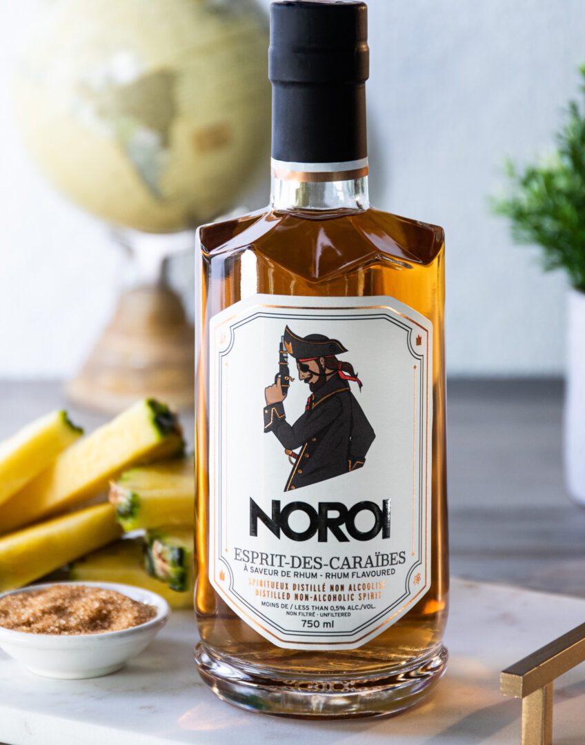 Spiritueux Esprit des Caraïbes, rhum sans alcool Noroi