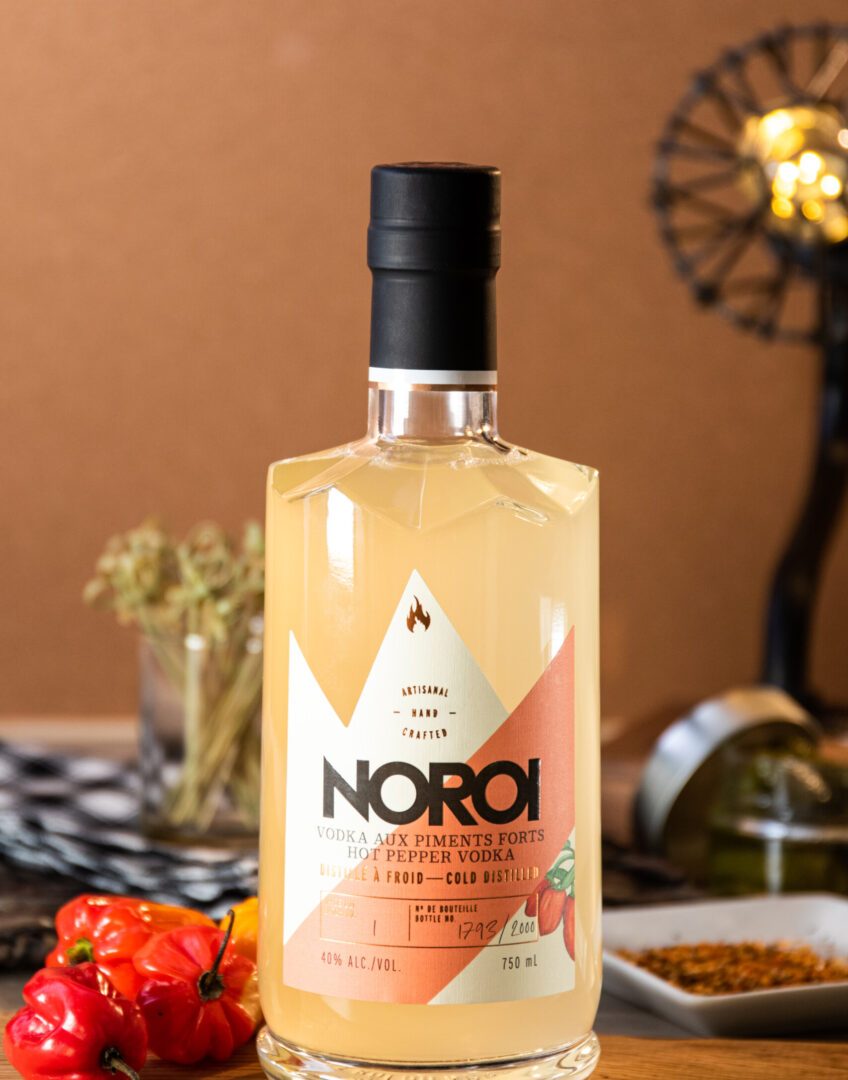 Spiritueux Vodka aux piments fort Noroi