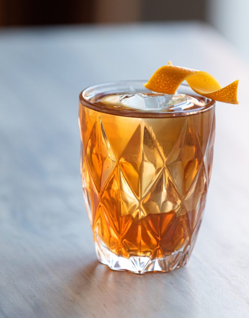 Recette cocktail Boulevardier au café