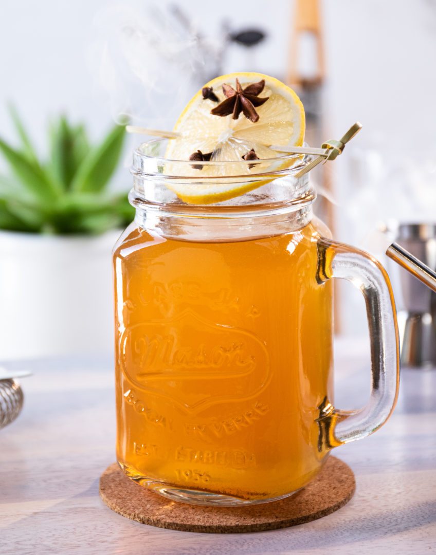 Recette cocktail chaud Le casse Grippe sans alcool