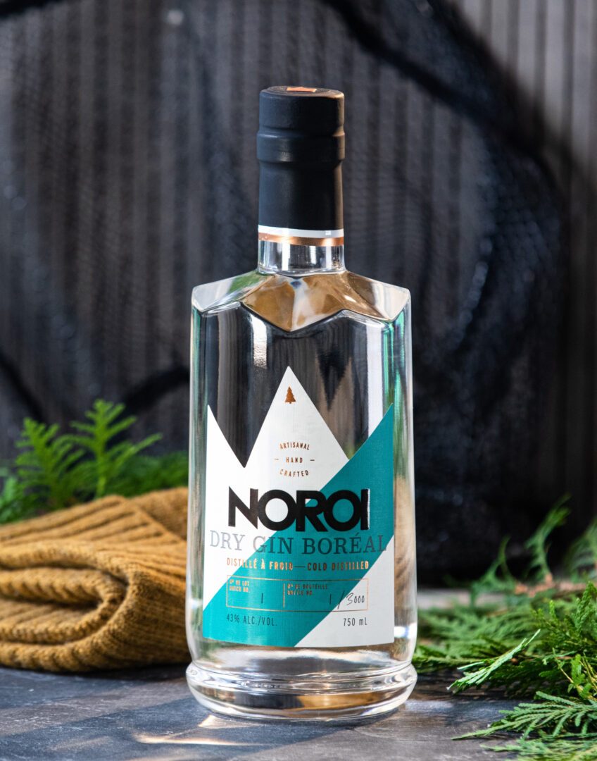 Dry gin boréal Noroi