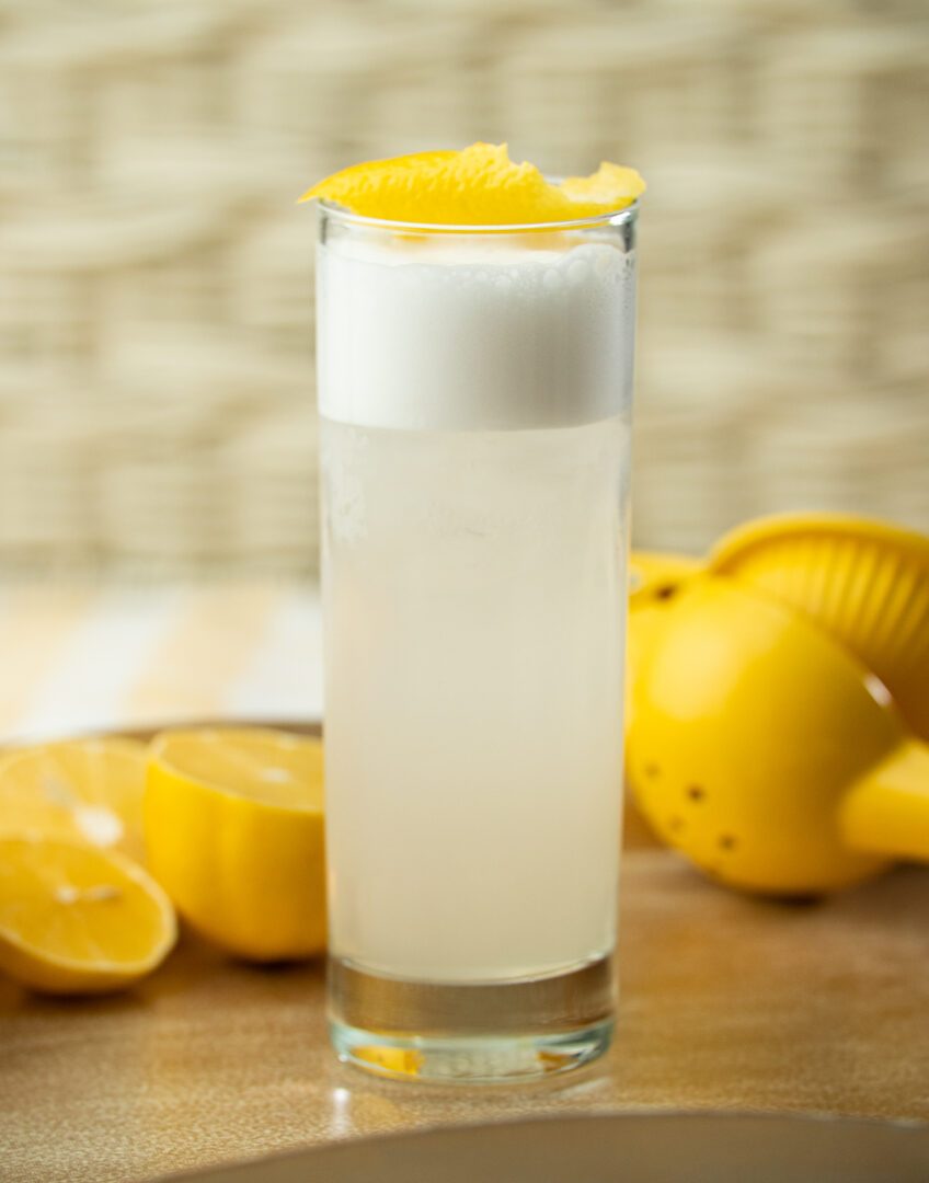 Recette cocktail Fizz au citron