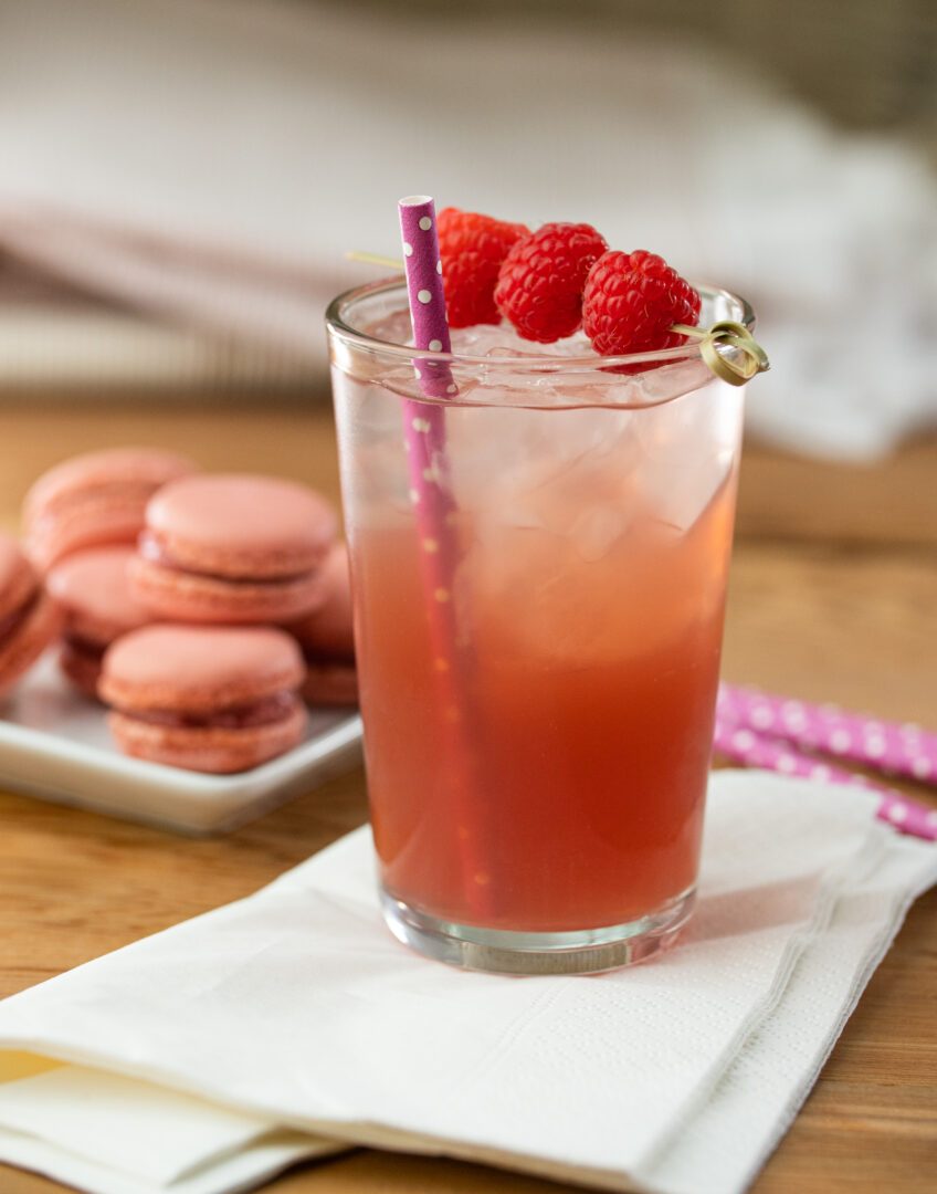 Recette cocktail Le framboisier