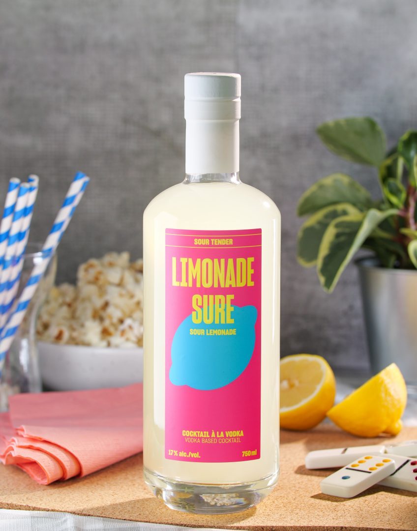 Cocktail à la vodka limonade sure Noroi