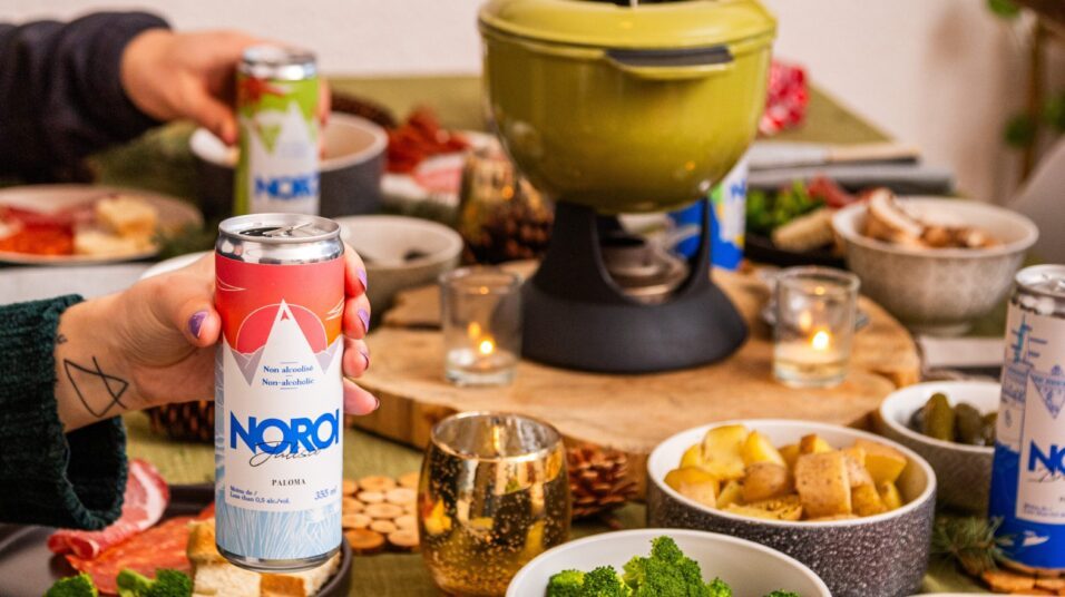 Gamme de prêts à boire sans alcool de Noroi